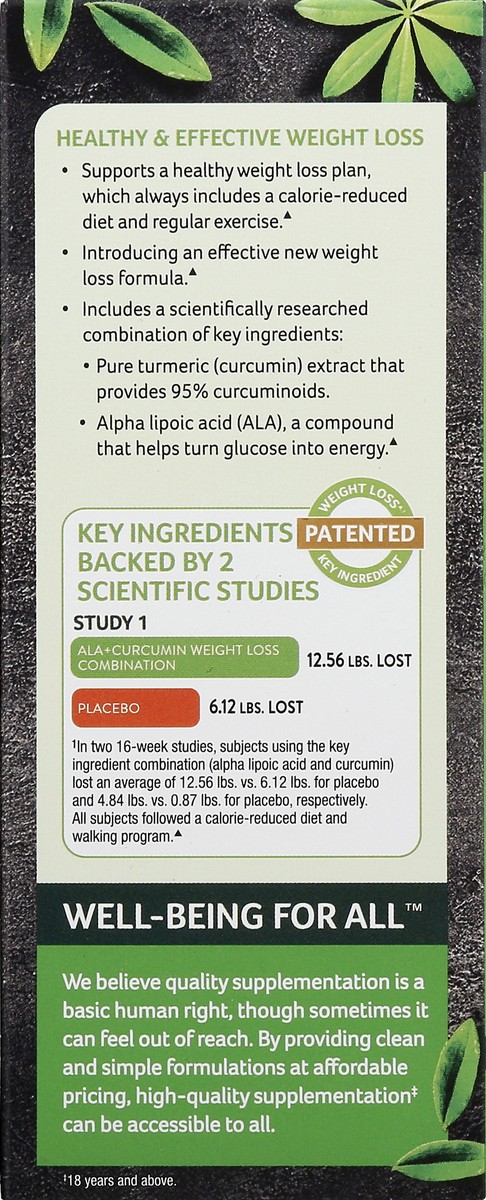 slide 3 of 6, Purely Inspired Turmeric Lean, Capsules, 60 ct