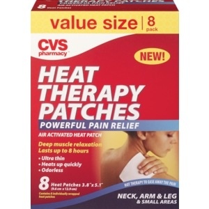 slide 1 of 1, CVS Health Heat Therapy Patches - Small, 8 ct