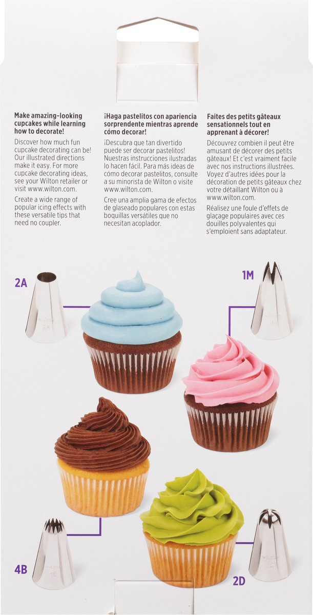 slide 3 of 9, Wilton 12 Pieces Cupcake Decorating Set 1 ea, 1 ct