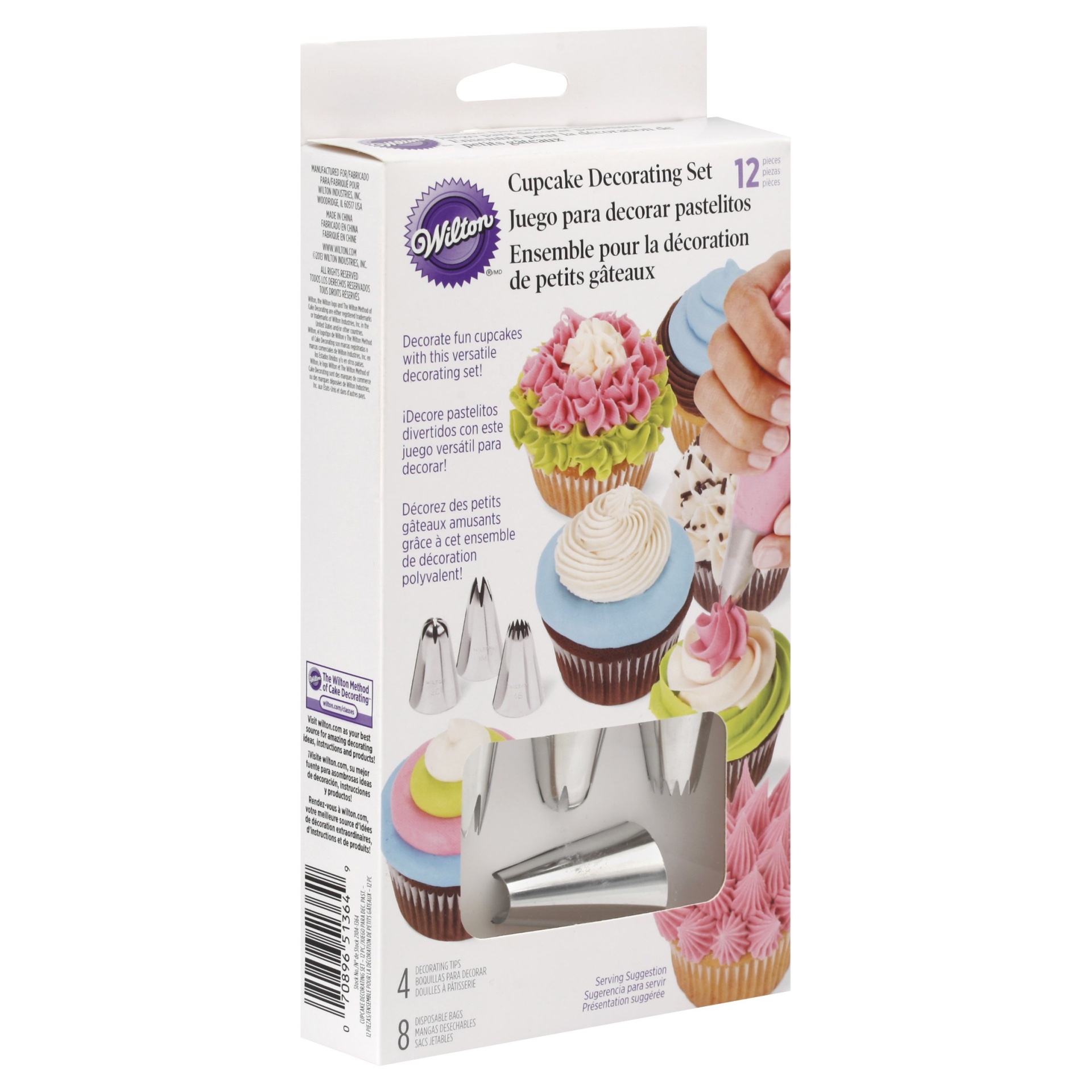 Wilton Cupcake Decorating Set 12 ct Shipt