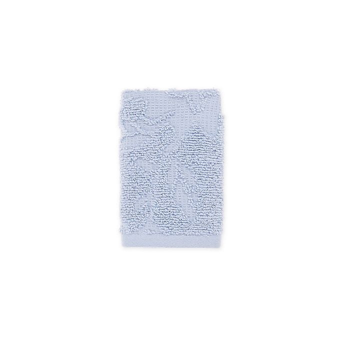 slide 1 of 1, Bee & Willow Home Bee & Willow Cedar Washcloth - Dusty Blue, 1 ct