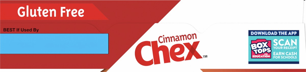 slide 5 of 9, Chex Cinnamon Chex Cereal, Gluten Free Breakfast Cereal, Made with Whole Grain, 12 OZ, 12 oz