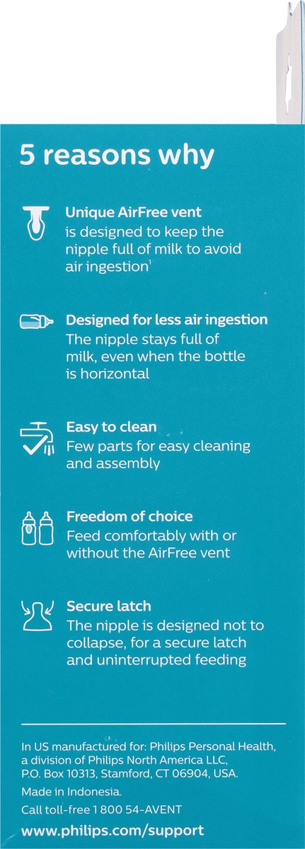 slide 4 of 12, Philips Avent 1m+ Anti-Colic Baby Bottle 2 ea, 2 ct