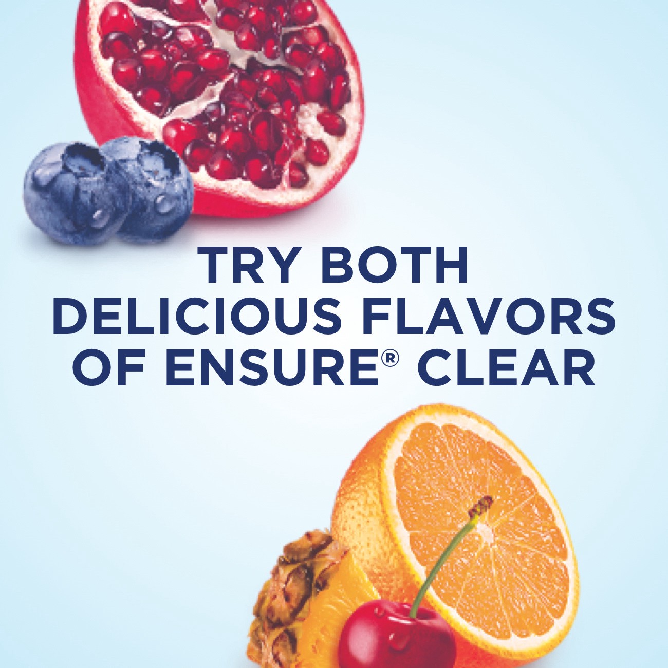 slide 5 of 10, Ensure Clear Nutrition Drink Blueberry Pomegranate Ready-to-Drink 4-10 fl oz Bottles, 4 ct; 10 fl oz