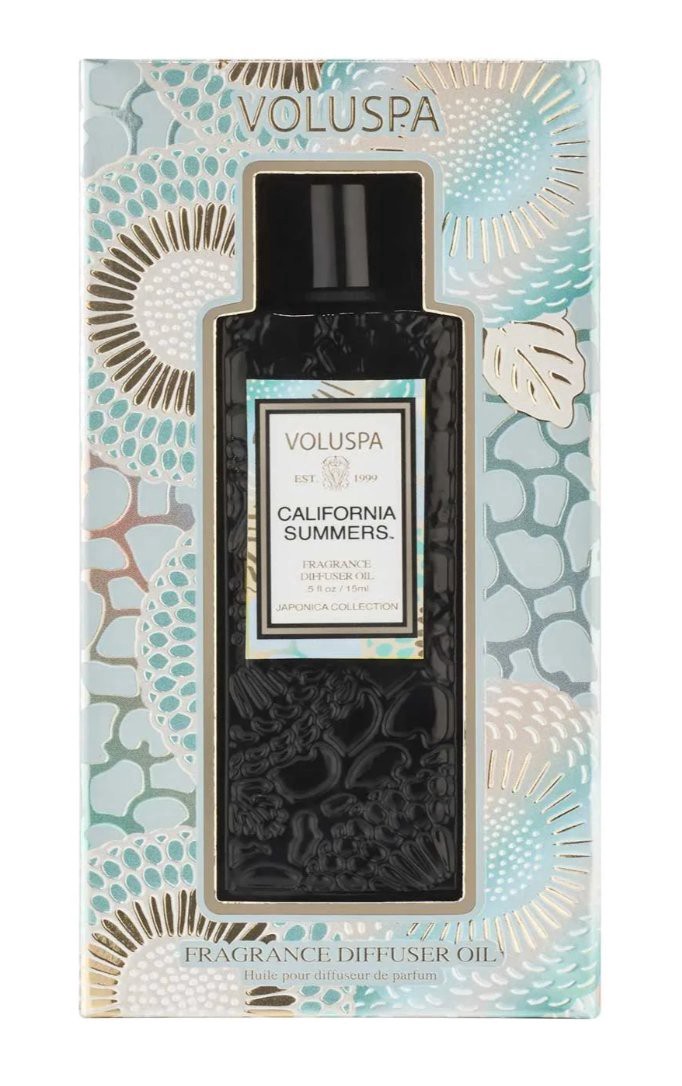 slide 1 of 1, Voluspa California Summers Diffuser Oil, 0.5 oz