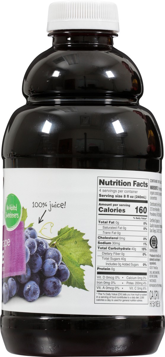 slide 10 of 14, Field Day Organic Concord Grape Juice - 32 fl oz, 32 fl oz