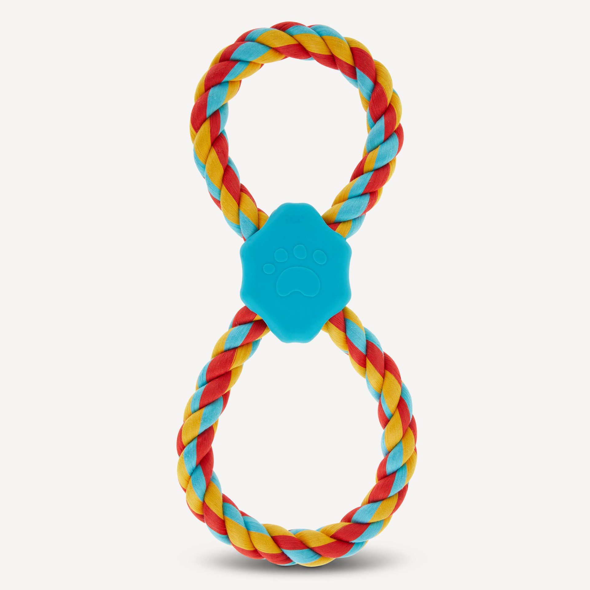 slide 1 of 1, Joyhound Top Paw Figure 8 Rope Dog Toy, LG
