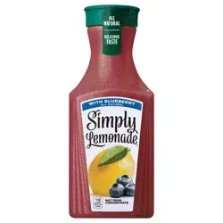 Simply Lemonade w/ Blueberry Bottle, 52 fl oz