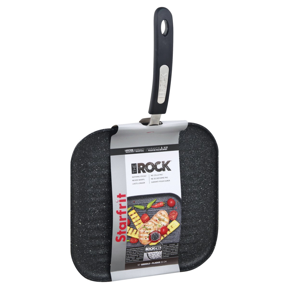 slide 2 of 9, Starfrit The Rock 10 Inch Griddle 1 ea, 1 ct