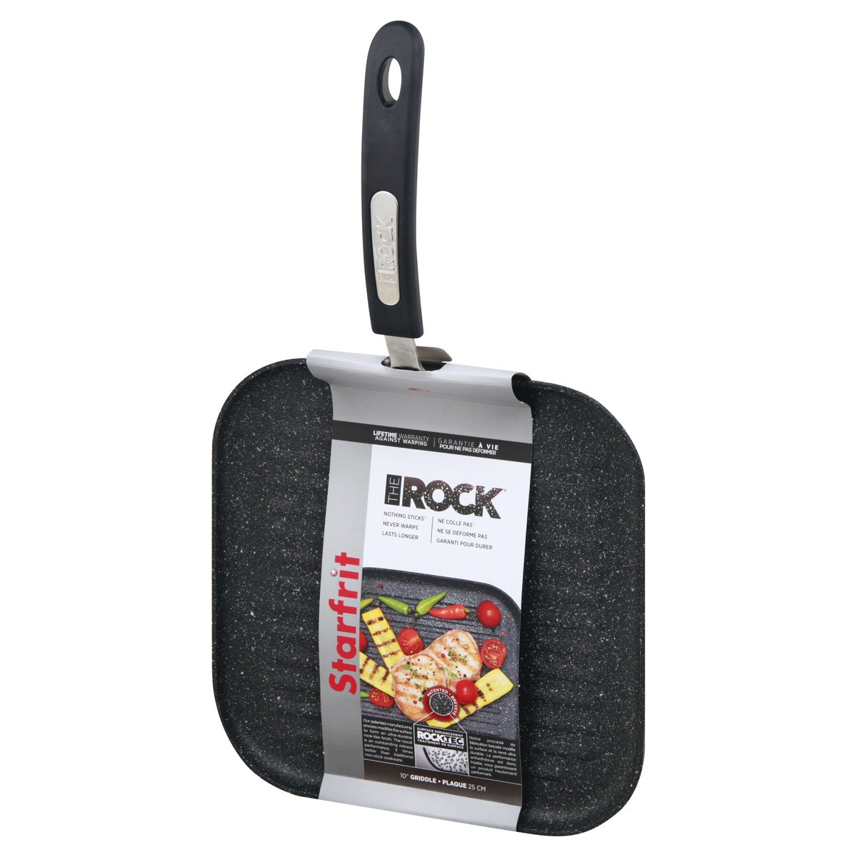 slide 3 of 9, Starfrit The Rock 10 Inch Griddle 1 ea, 1 ct