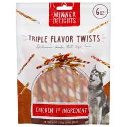 Winner Delight Triple Flavor Twists 6 Ounce