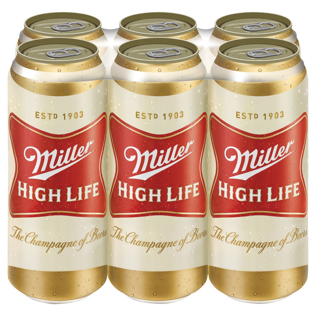 slide 1 of 8, Miller Beer, 6 ct; 16 oz