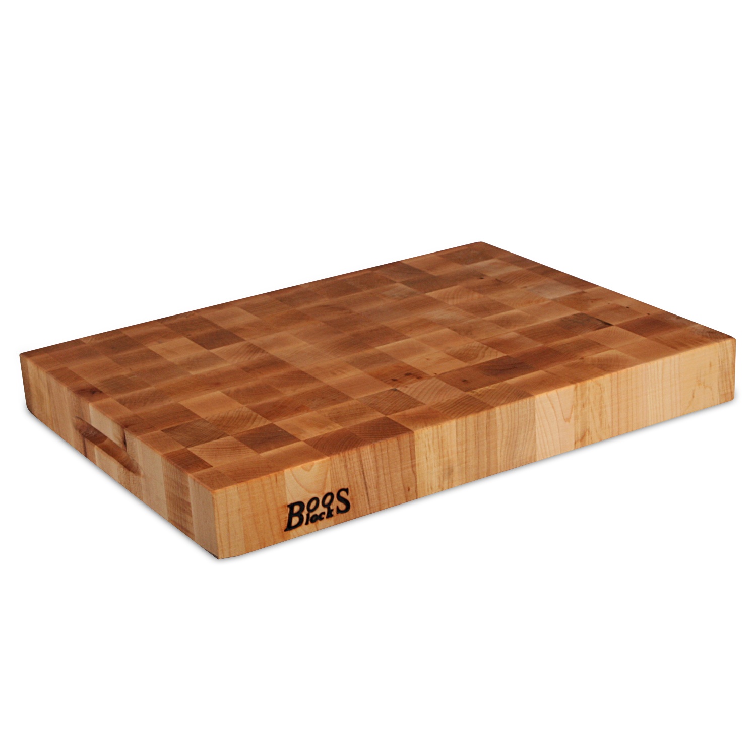 slide 1 of 1, John Boos & Co. End-Grain Maple Chopping Block, 20 in x 15 in x 2.25 in