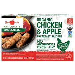Applegate Organic Chicken & Apple Breakfast Sausage (Frozen)