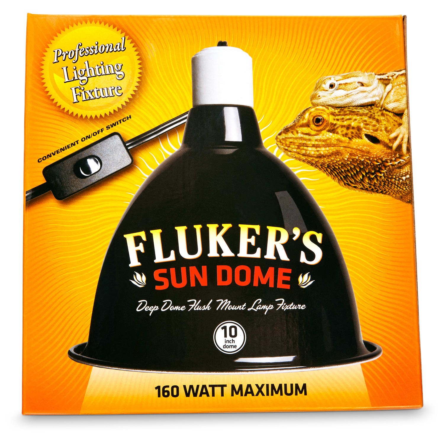 slide 1 of 1, Fluker's Sun Dome Reptile Lamp, 1 ct