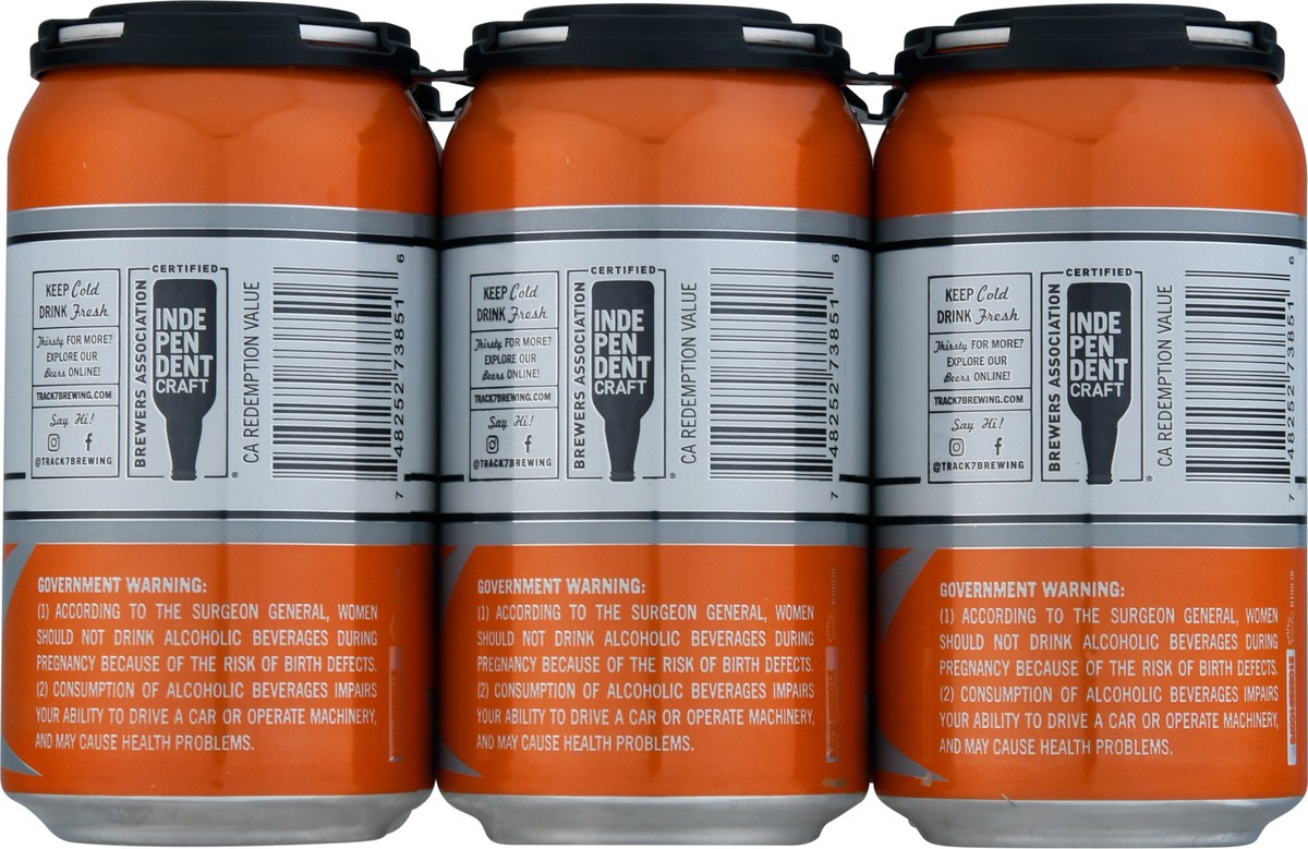 slide 7 of 9, Track Seven Brewing Company Panic India Pale Ale 6-12 fl oz Cans, 6 ct; 12 oz