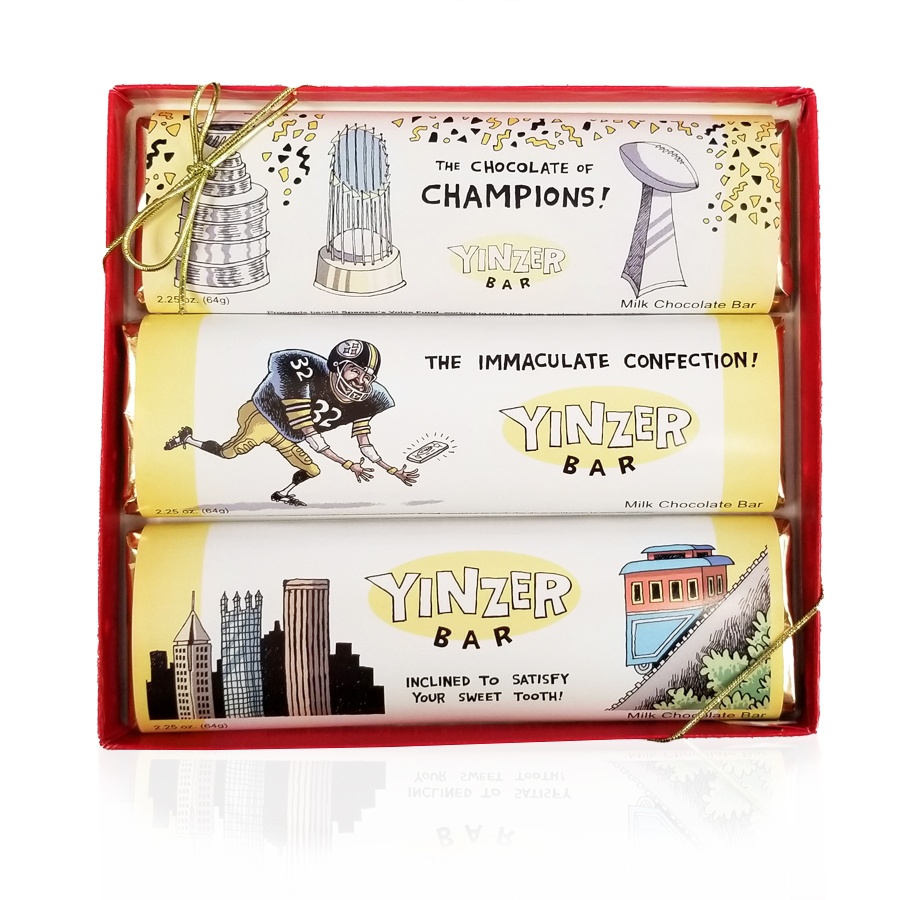 slide 1 of 1, Sarris Candies Yinzer Bar, 3 ct