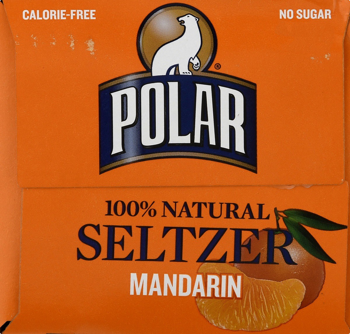 slide 4 of 9, Polar Mandarin Seltzer 12 ea, 12 ct