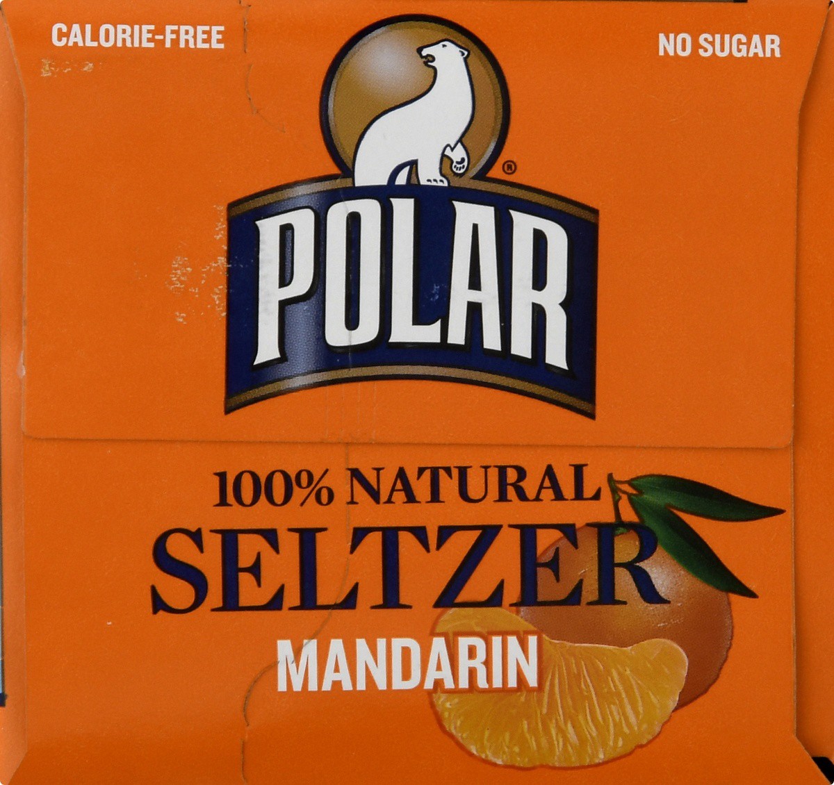 slide 3 of 9, Polar Mandarin Seltzer 12 ea, 12 ct