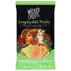 Wicked Crisps Spring Vegetable Medley Vegetable Crisps 4 oz