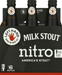 Left Hand Brewing Co. 6 Pack Nitro Milk Stout Beer 6 ea