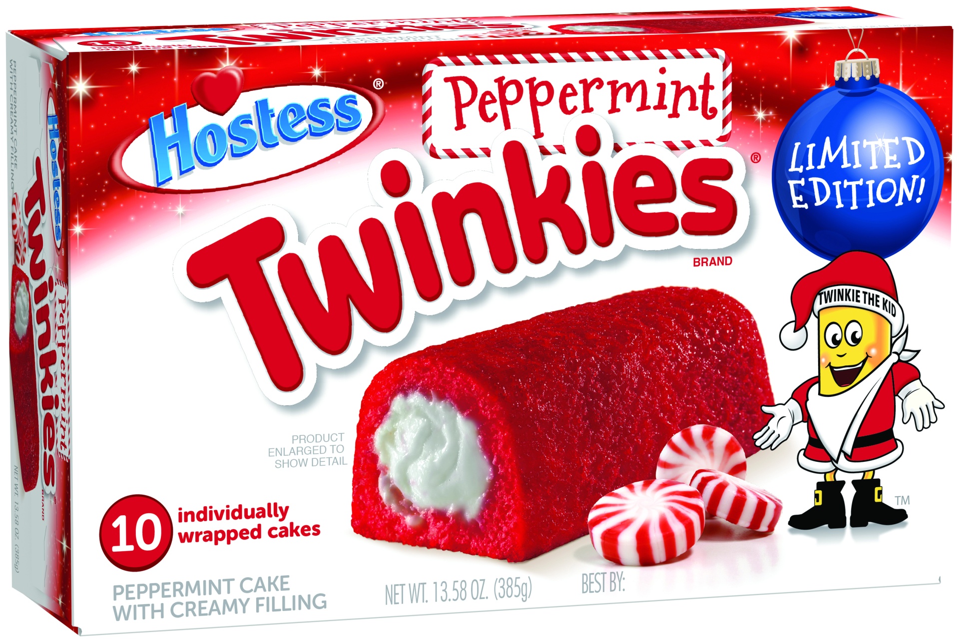 slide 1 of 1, Hostess Holiday Twinkie - Each, 13.58 oz