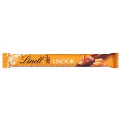Lindt LINDOR Caramel Chocolate Truffle Bar, Chocolate Candy Bar with Smooth Center, 1.3 oz. Bar