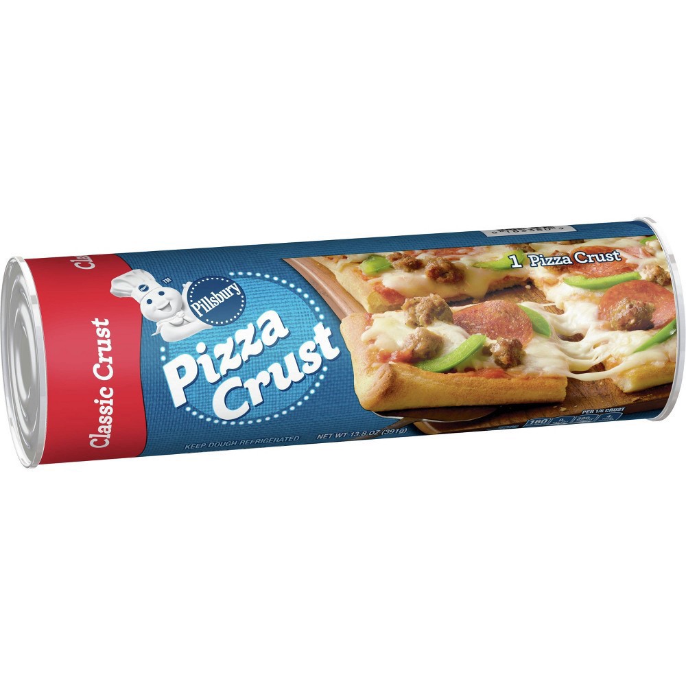 slide 11 of 25, Pillsbury Refrigerated Pizza Crust Classic, 13.8 oz