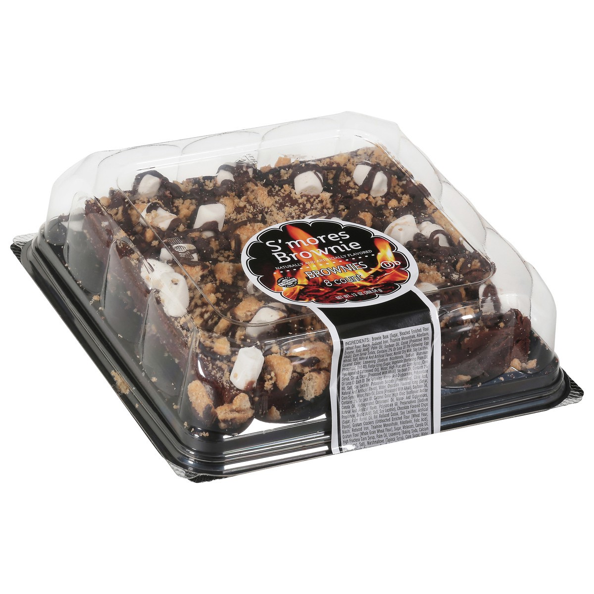 slide 8 of 14, MJay's Specialty Baked Foods S'mores Brownies 8 ea, 8 ct