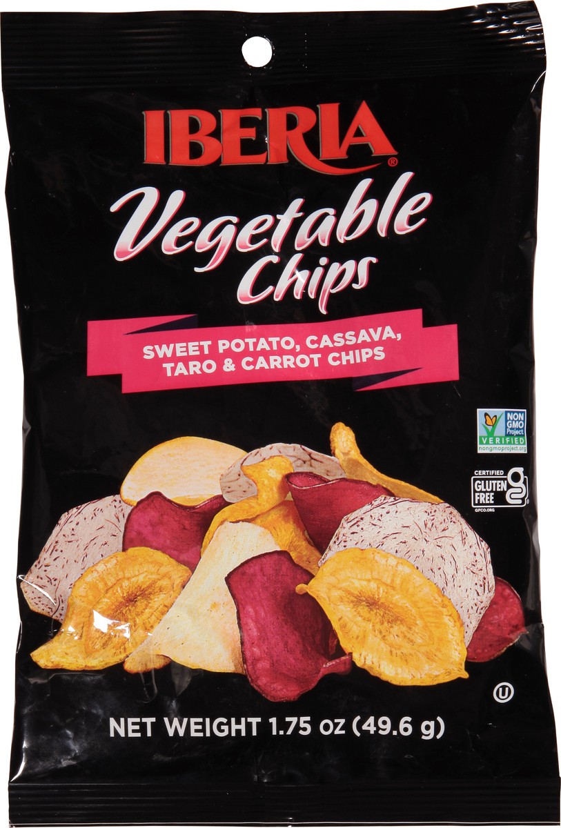 slide 14 of 14, Iberia Vegetable Chips 1.75 oz, 1.7 oz
