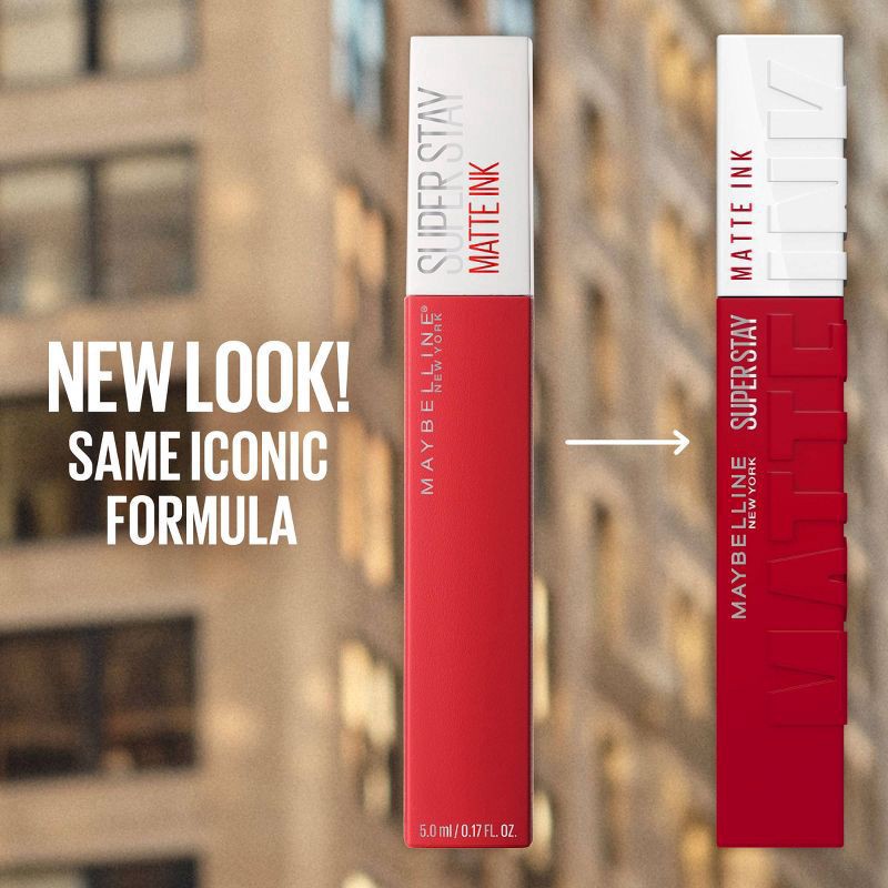 slide 5 of 7, Maybelline SuperStay Matte Ink Liquid Lipstick - Renegade - 0.17 fl oz, 0.17 fl oz