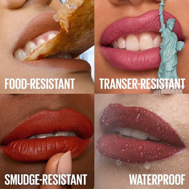 slide 7 of 7, Maybelline SuperStay Matte Ink Liquid Lipstick - Renegade - 0.17 fl oz, 0.17 fl oz