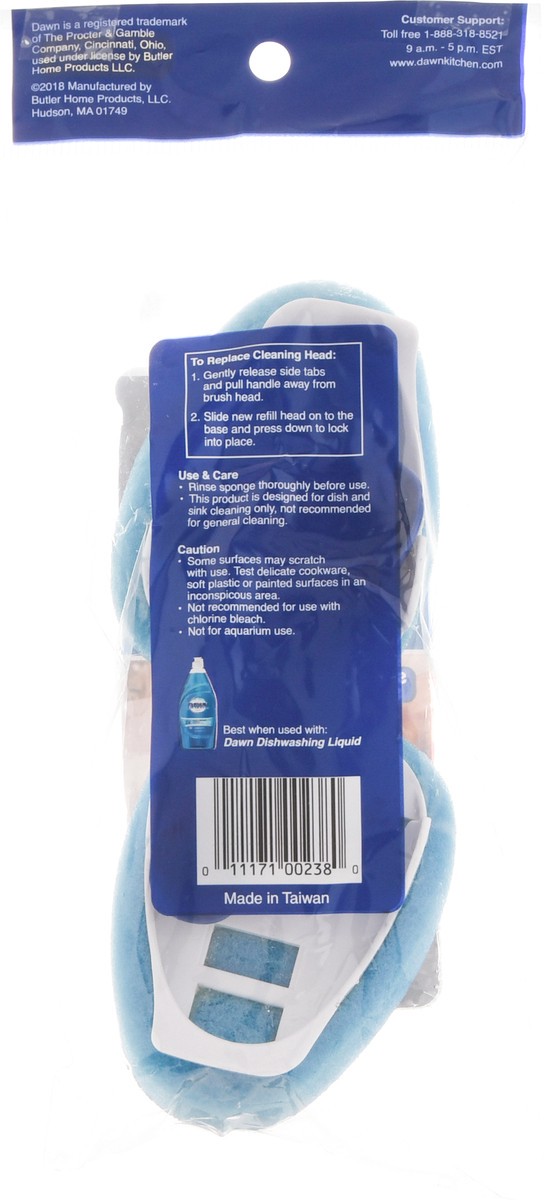 slide 3 of 10, Dawn Refill Dishwand No-Drip Super Fabric, 1 ct