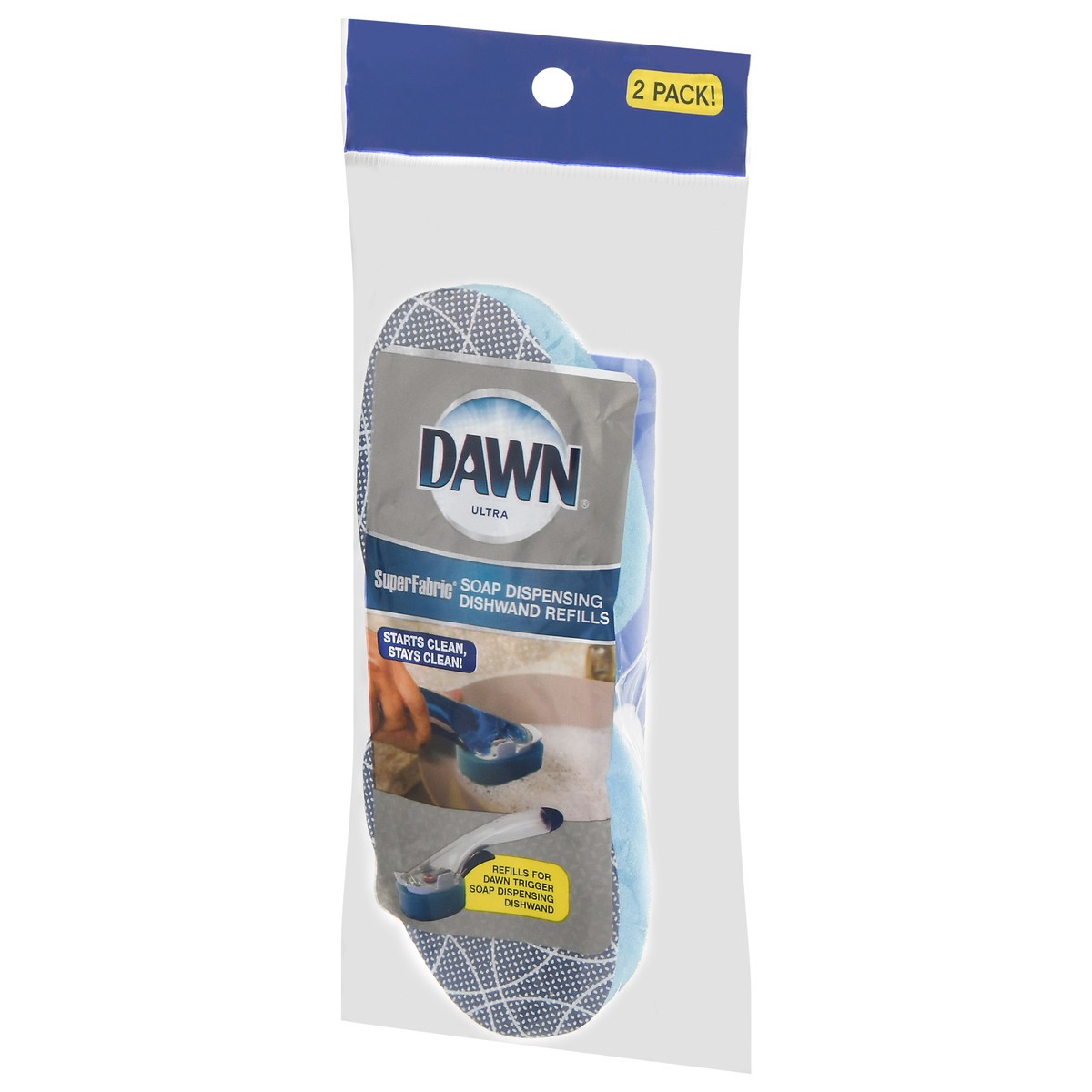 slide 7 of 10, Dawn Refill Dishwand No-Drip Super Fabric, 1 ct