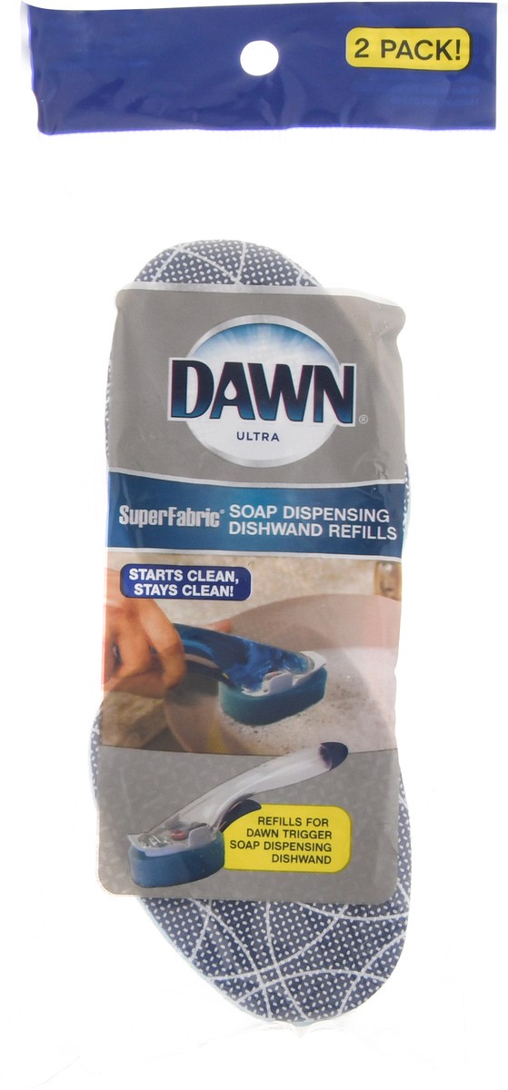 slide 9 of 10, Dawn Refill Dishwand No-Drip Super Fabric, 1 ct