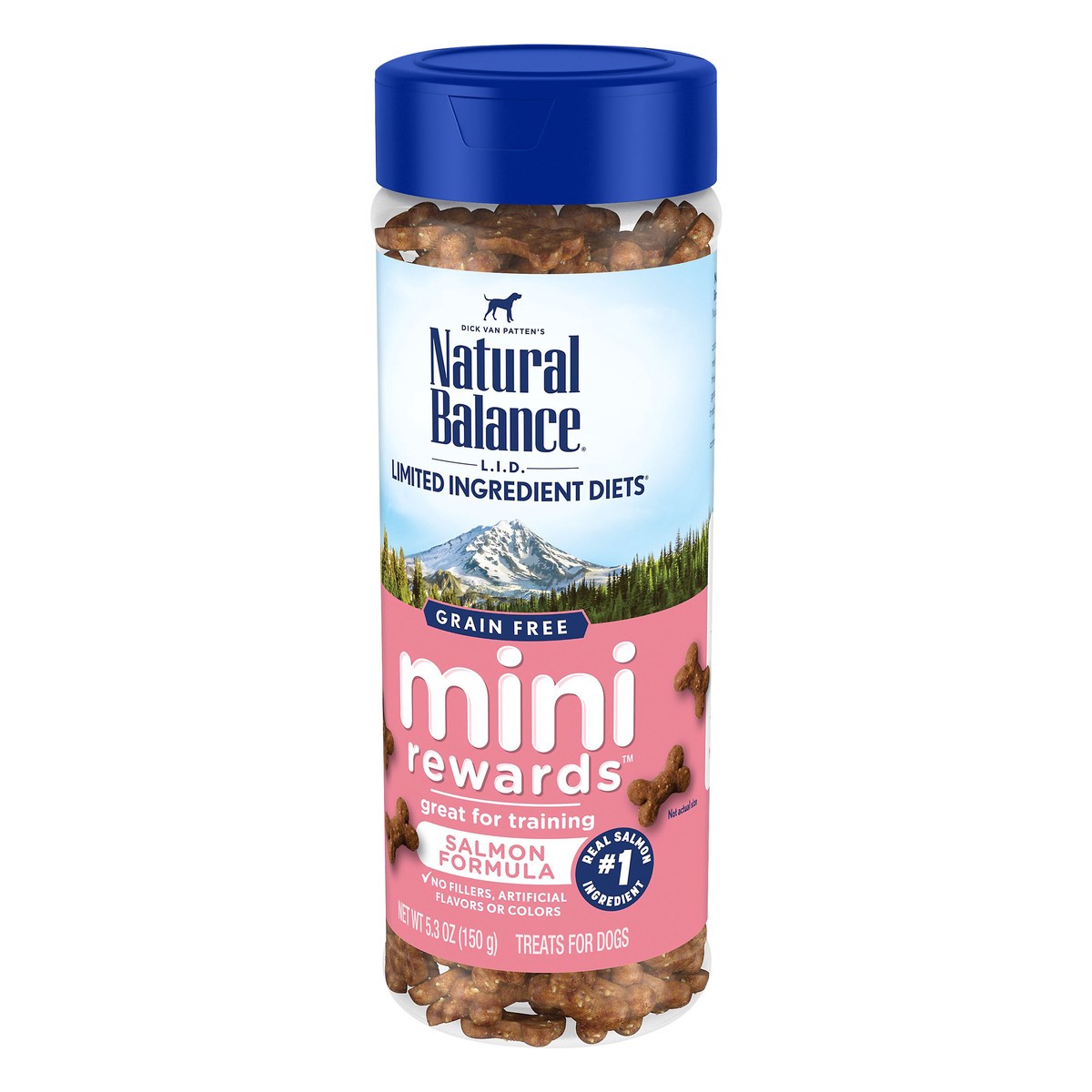 slide 2 of 7, Natural Balance Mini Rewards Grain Free Salmon Formula Treats for Dogs 5.3 oz, 5.3 oz