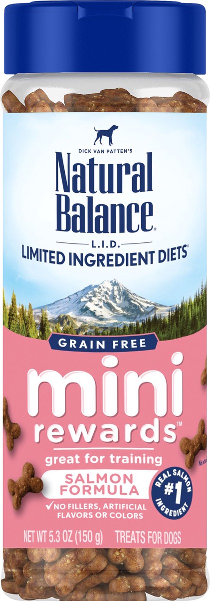 slide 3 of 7, Natural Balance Mini Rewards Grain Free Salmon Formula Treats for Dogs 5.3 oz, 5.3 oz