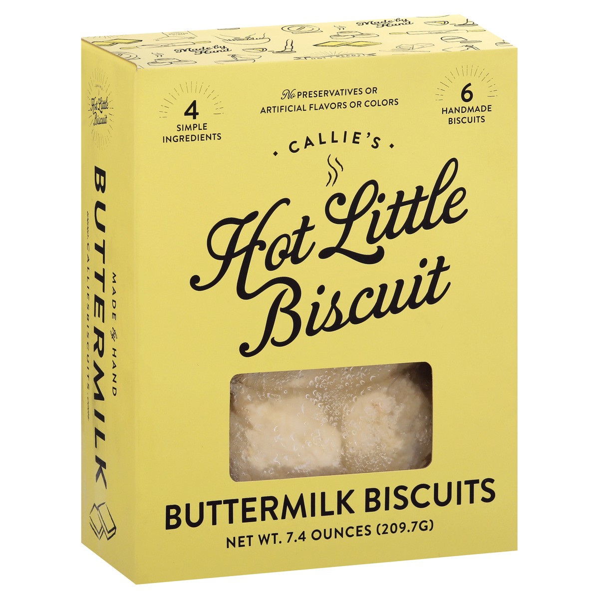 slide 12 of 13, Callebaut Callies Hot Little Biscuit Buttermilk Biscuits, 7.4 oz