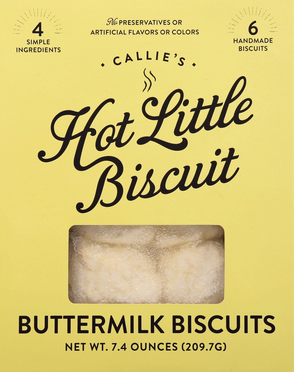 slide 1 of 13, Callie's Hot Little Hot Little Buttermilk Biscuits 6 ea, 7.4 oz