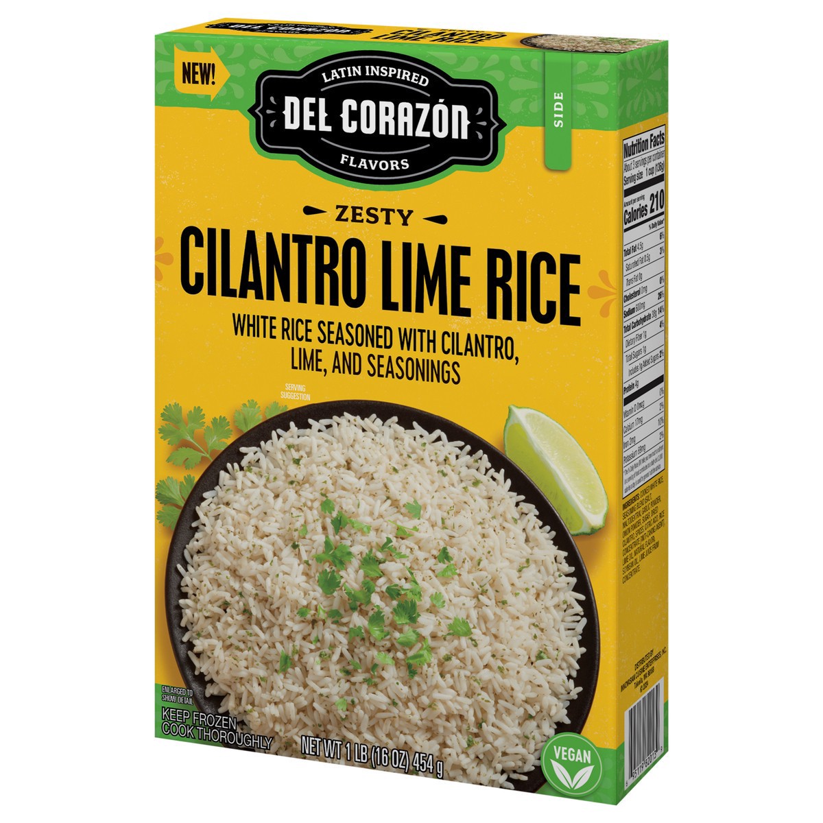slide 9 of 14, Del Corazón Zesty Cilantro Lime Rice, 1 lb