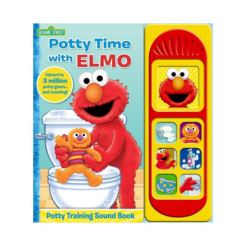 slide 1 of 23, Potty Time With Elmo (Board), 1 ct