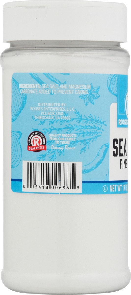 slide 13 of 13, Rouses Markets Fine Grain Sea Salt - 17 oz, 17 oz