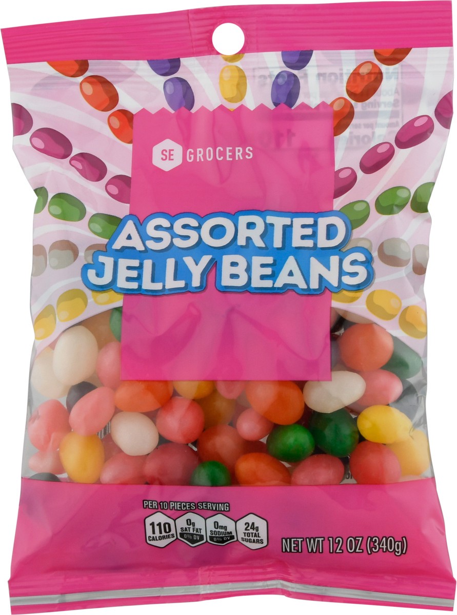 slide 1 of 12, SE Grocers Asstd Jelly Beans, 12 oz