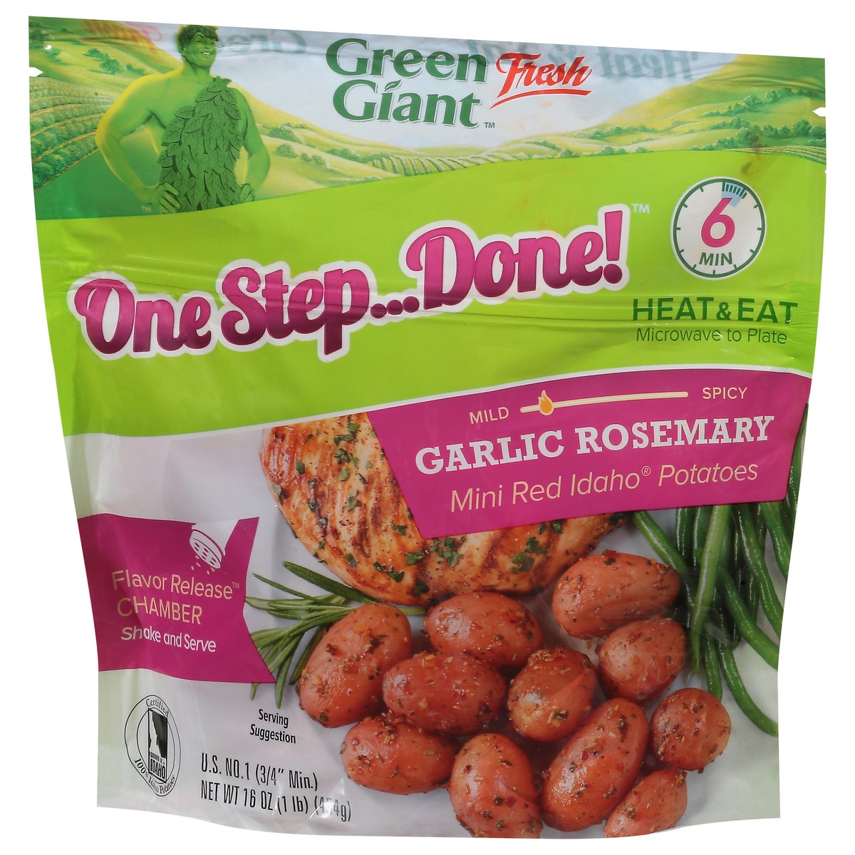 slide 9 of 13, Green Giant Potandon Rosemary Garlic Osd Red Potatoes, 1 lb