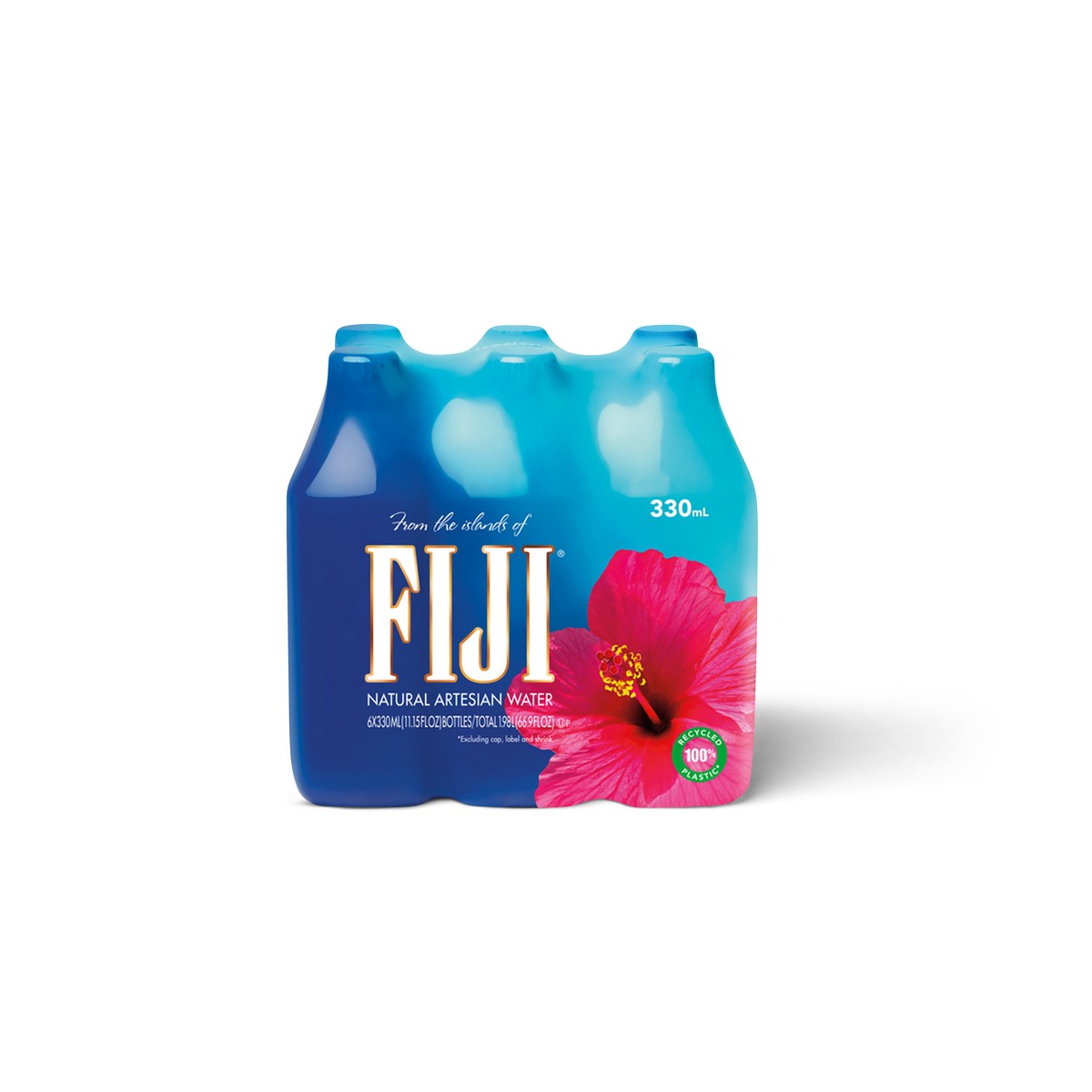 slide 1 of 4, Fiji Natural Artesian Water, 6 ct; 11.5 fl oz