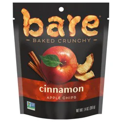 Bare Apple Chips, Cinnamon, Baked Crunchy