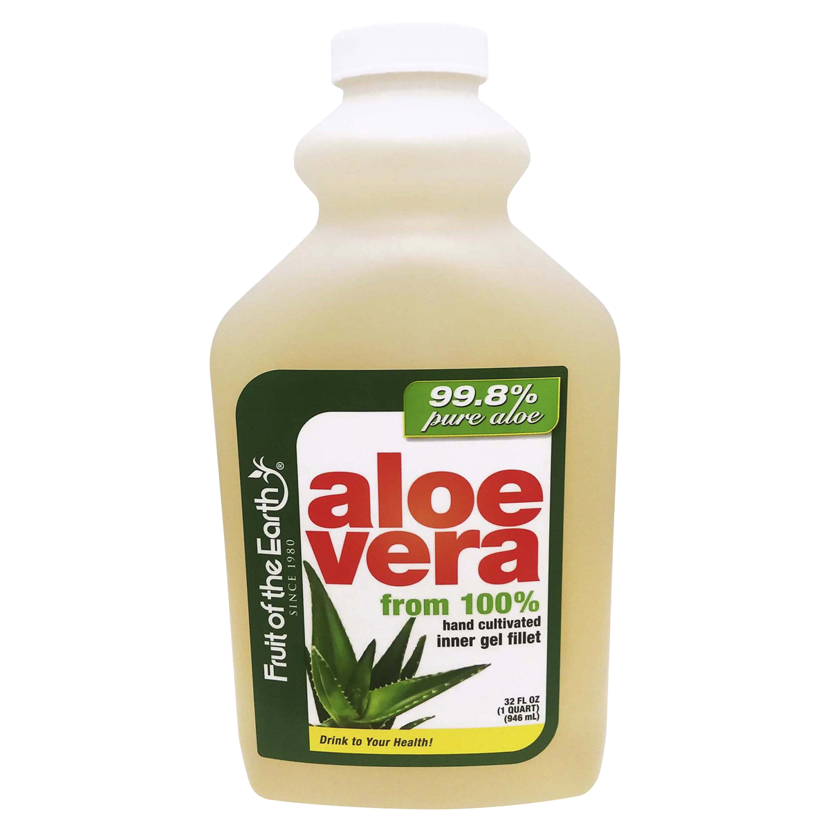 slide 1 of 9, Fruit of the Earth Aloe Vera Juice - 32 oz, 32 oz