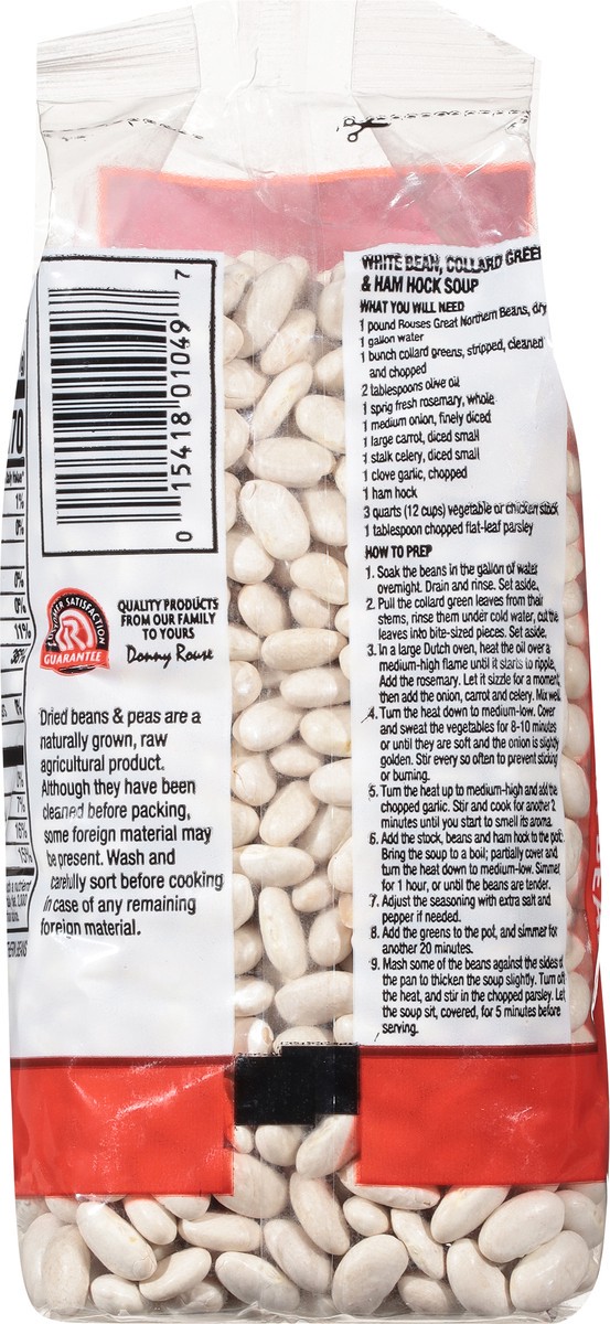 slide 4 of 12, Rouses Markets Great Northern Beans 1 lb, 1 lb