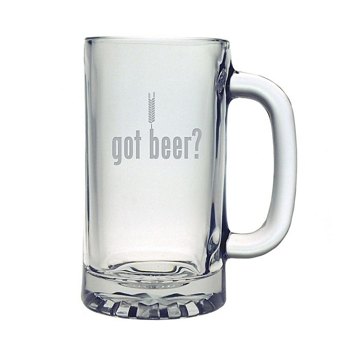 slide 1 of 1, Susquehanna Glass Susquehanna Got Beer?'' Mug'', 1 ct