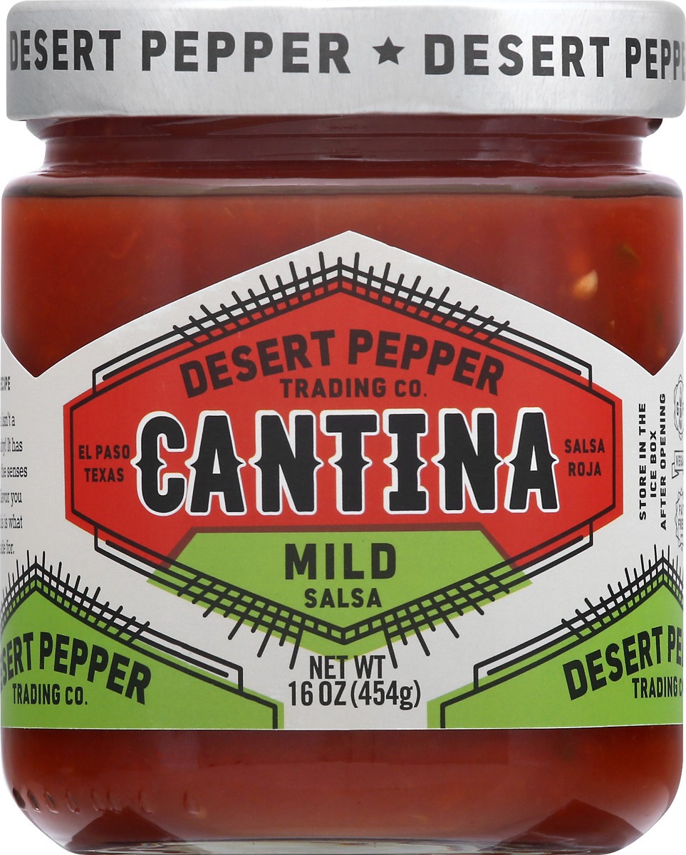 slide 1 of 9, Cantina Desert Pepper Salsa Cantina Mild Red, 16 oz